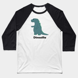 Dinozilla, Cute King of Monsters Baseball T-Shirt